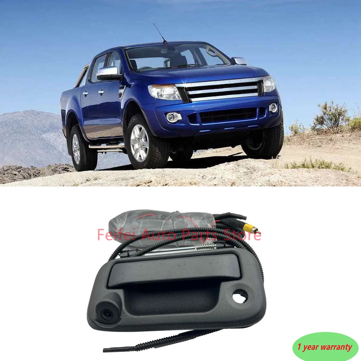 1pc New Tailgate Handle with Camera Replace 8L3Z-9943400-AC For Ford 2004-2014 F150, F250, F350, F450, F550