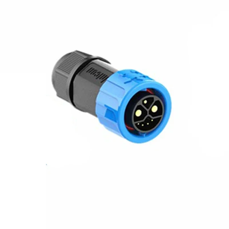 M23 2 + 1 + 5 Batterij Connector Motorfiets Lader Stopcontact 50A Energie Lithium Elektrische Fiets Man Vrouw poort Opladen Draad