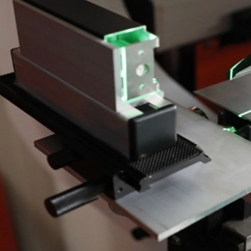 Alignment Device For Sheet Metal Bending Machine And Shearing Machine