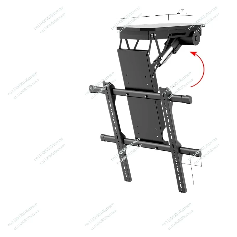 

Electric Adjustable Ceiling TV Mount Motorized Flip Down Pitched Roof TV Mount for 32-75 Inch Flat and Curved Screen TVs