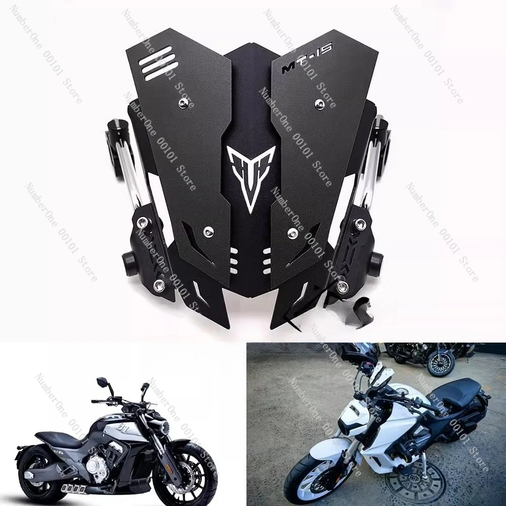 

Parts Suitable for Benda Jinjila 300 Black Flag 500 LFC700 Liao Modified CNC Windshield Universal Aluminum Alloy Windshield