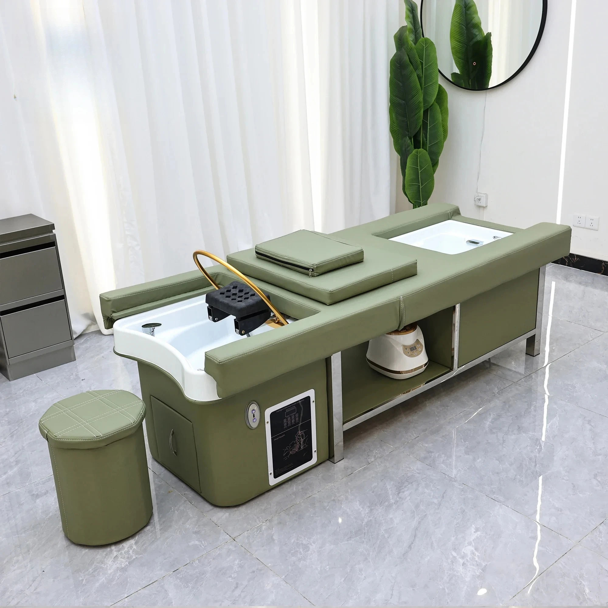 

Hair Wash & Head SPA Fumigation Shampoo Bed Beauty Salon Massage Table Massage Beds Barber Shop Commercial Furniture