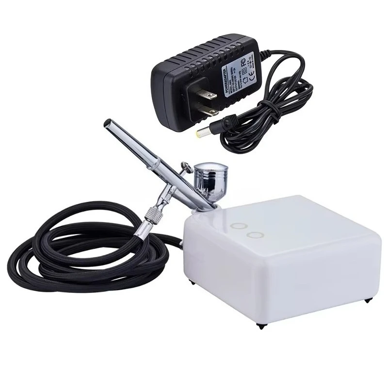 Oxygen Injector Mini Airbrush Compressor Kit Air Brush Painting Spray Gun Airbrush