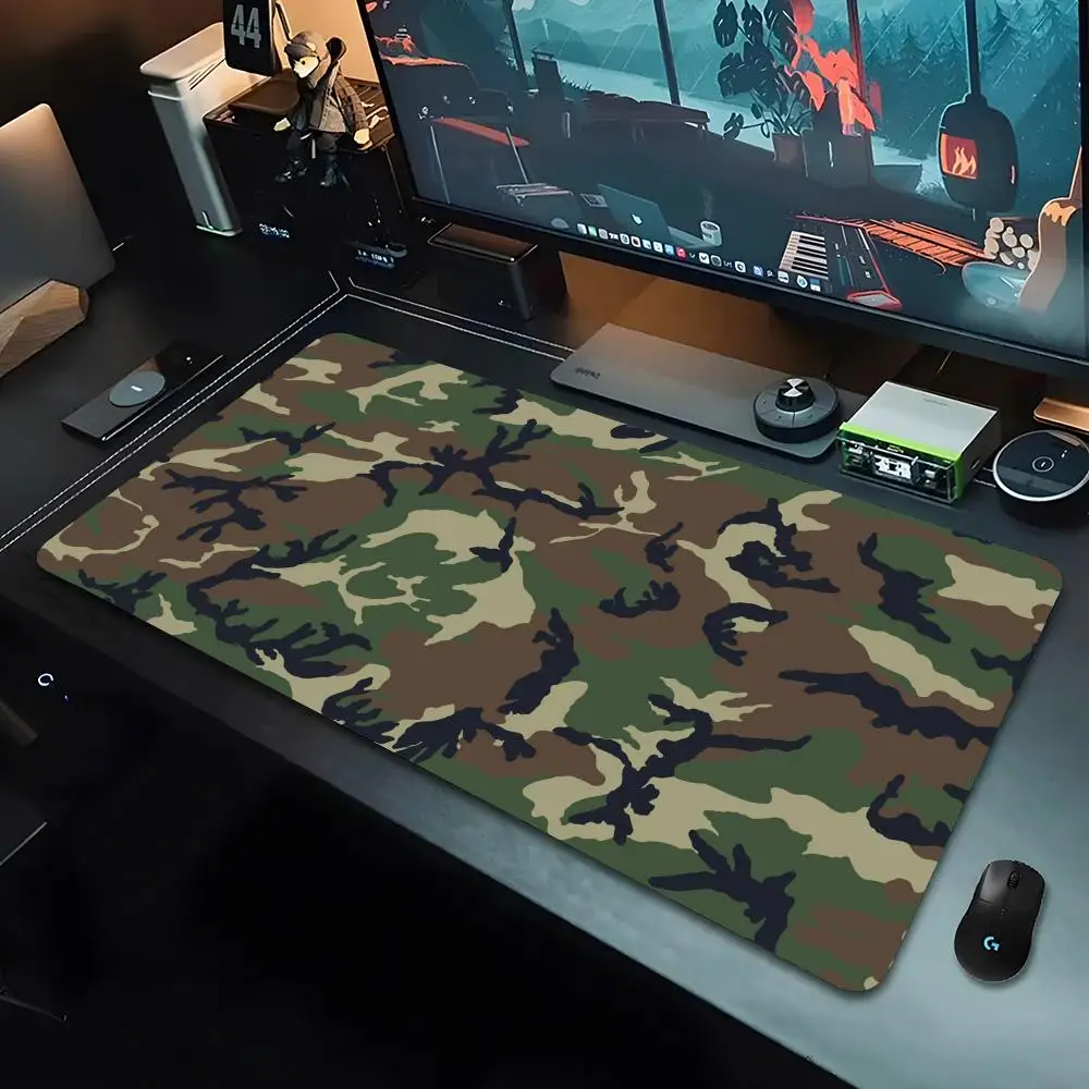 camouflage Japanese anime Mouse Pad HD Printing Large 90x40cm Office Computer Keyboard Mouse pad XXL PC Gamer GreekMyth Desk Mat