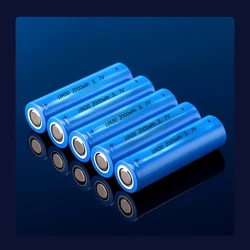 ICR 18650 Rechargeable 3.7V 2000mAh Battery Lithium Battery Li-lon Li-po Battery For Headlamp Mini Fan Laser Pointer Flashlight