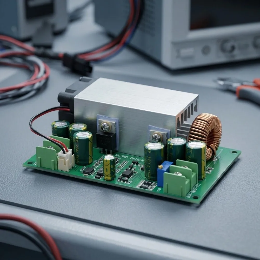Adjustable Output DC-DC Converter 600W 25A with CC Function for LED Strip Power Supply and DIY Battery Charging