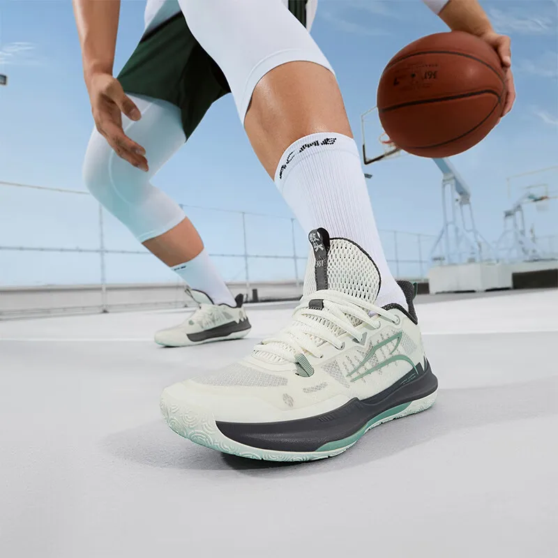361 Degrees DVD Team Basketball Shoes Low-top Wear-resistant Non-slip Professional Actual Combat Cushion Male Sneakers 672431109 image 3
