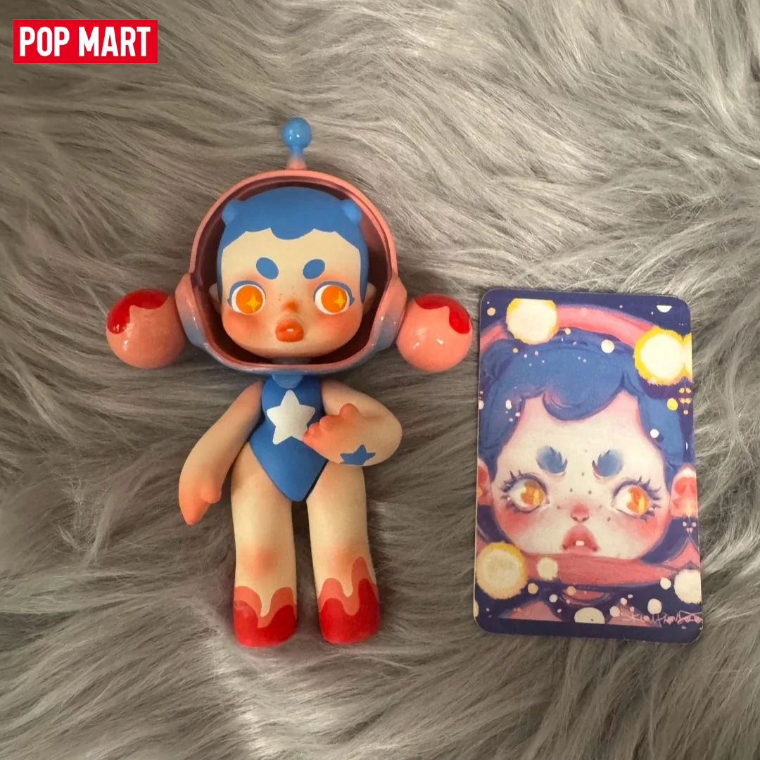 

Genuine POP MART Skullpanda Baby First Generation Series Limited Edition Action Figure Fake Devil Angel Collection Toys Gift