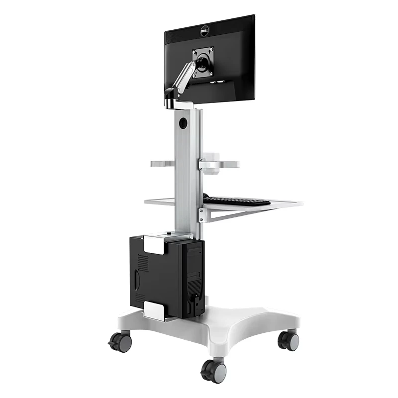 Computer cart medical cart medical trolley dental clinic hospital stand for oral scanner