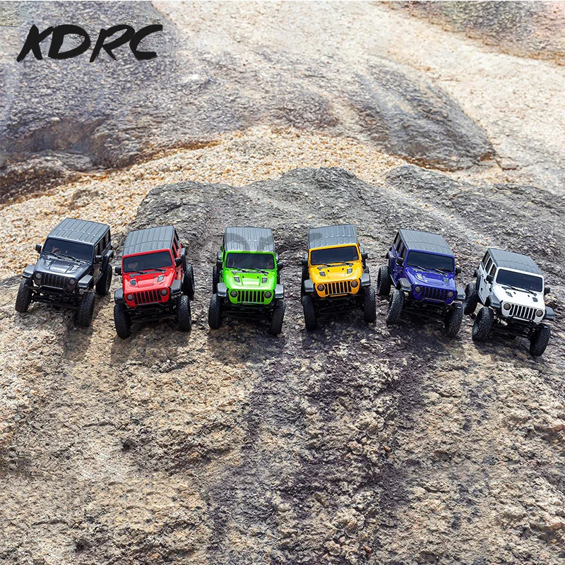 RC 등산 자동차 Mini-z Racing-24 4x4 브러시 모터 1/24 2.4GHz 4WD RTR 오프로드 자동차 6.5km/h 장난감 제어 30m 어린이 장난감 선물
