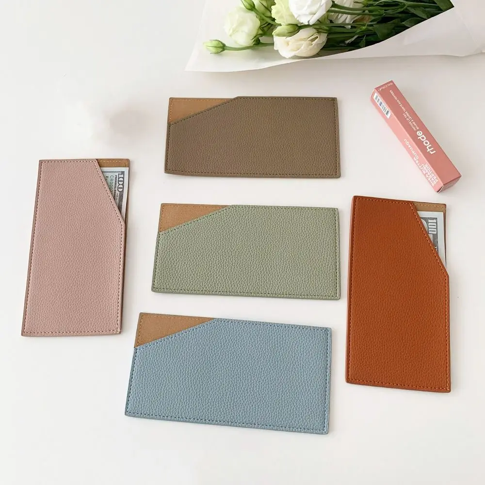 Versatile Portable Ultrathin Long Wallet Lightweight Ultra-thin Women Wallet Korean Style Colorful Clutch Money Bag Student