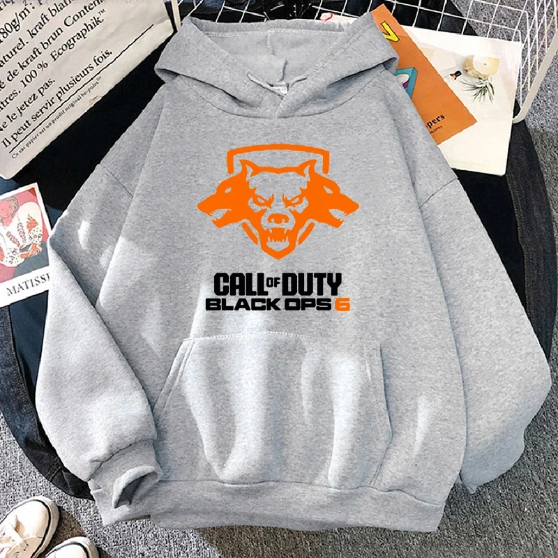 Game Call of Duty Black Ops 6 Printed Hoodies Winter Casual Long Sleeve Women Streetwear Sweatshirts Fashion Men Pullovers Tops