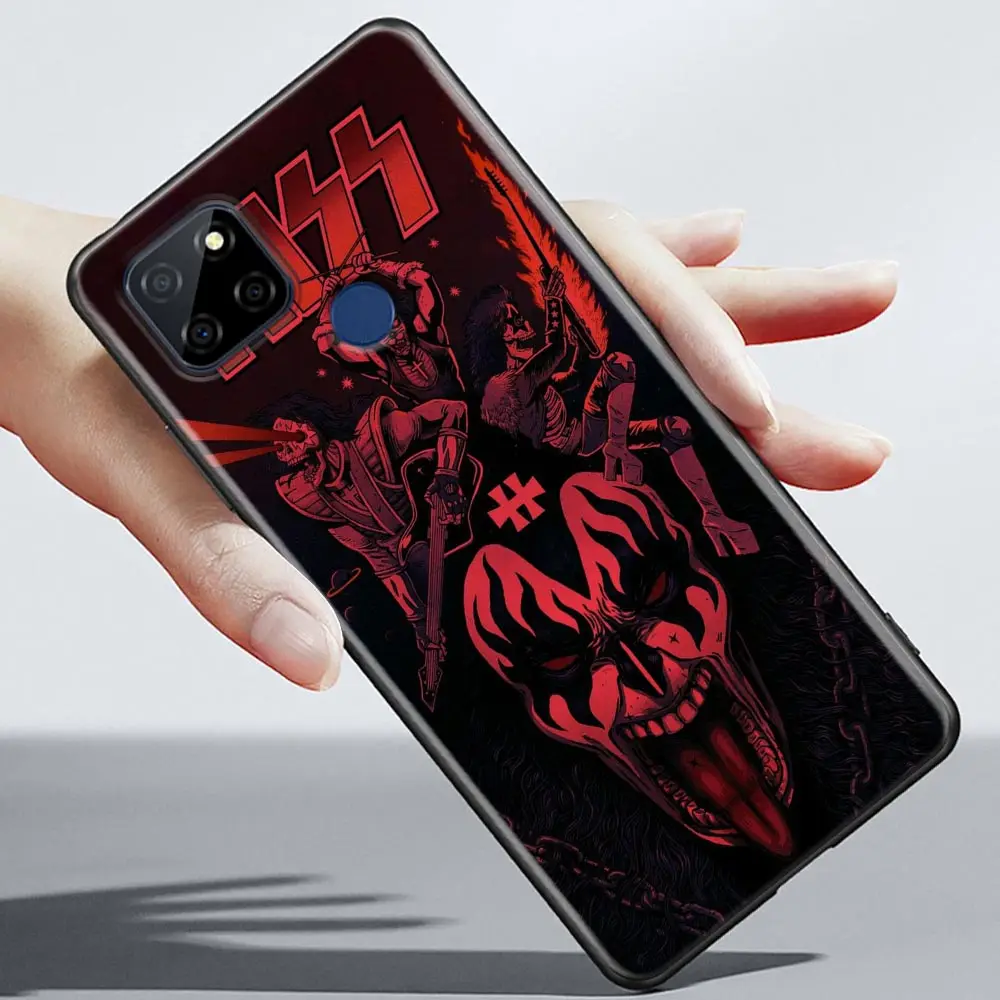 วงดนตรี Kiss Rock คลาสสิกสำหรับ Realme GT 5G Master GT2 Pro NEO 2 3 5เคสสำหรับ OPPO A53 A32 A74 A57 A96 A52เคสโทรศัพท์ Reno 7 8 A92