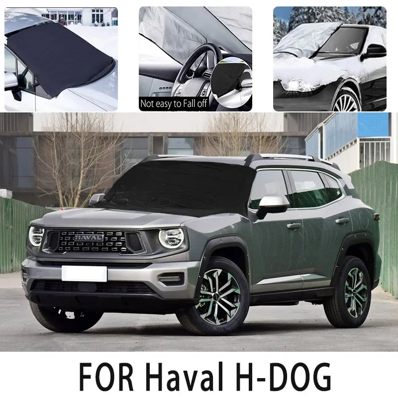 Carsnow cover front coverfor Haval H-DOG snowprotection heat insulation shade Sunscreen wind  Frost prevention car accessories