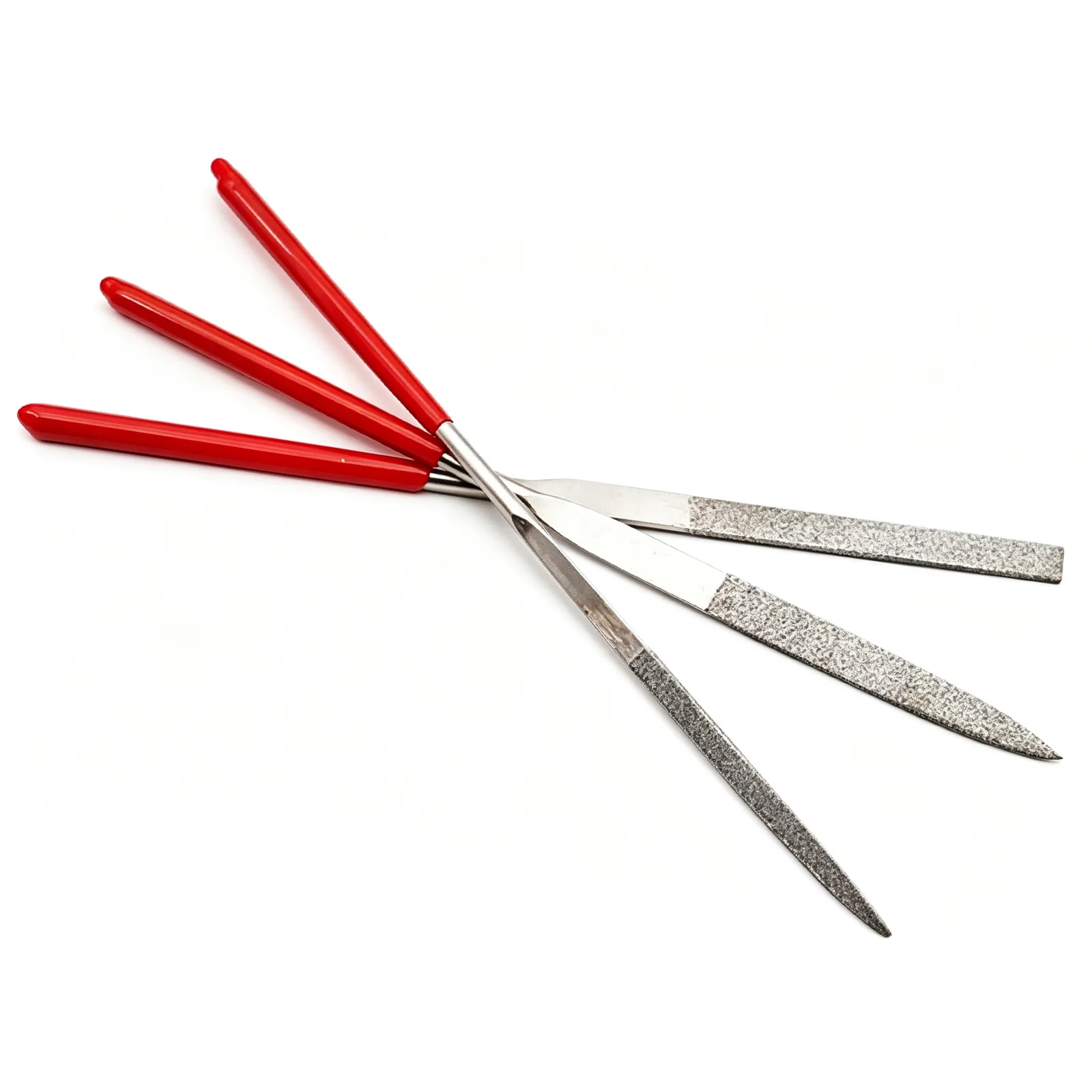 10-Piece Diamond Coated Needle Files, 140mm Precision Filing Set for Metal, Glass, Ceramic, Stone, Models, Jewelry and Crafts