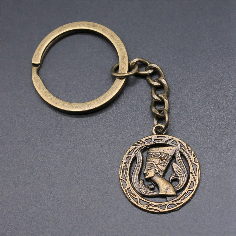 Decorations Ladies' Jewellery Pharaoh Chief Keychains 28mm Ring
