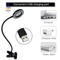 A33Z-Clip-Type Led Magnifying Glass Nail Beauty Light USB Cold Light Led Non-Slip Equipment Clamp Glass Portable Desk Lamp