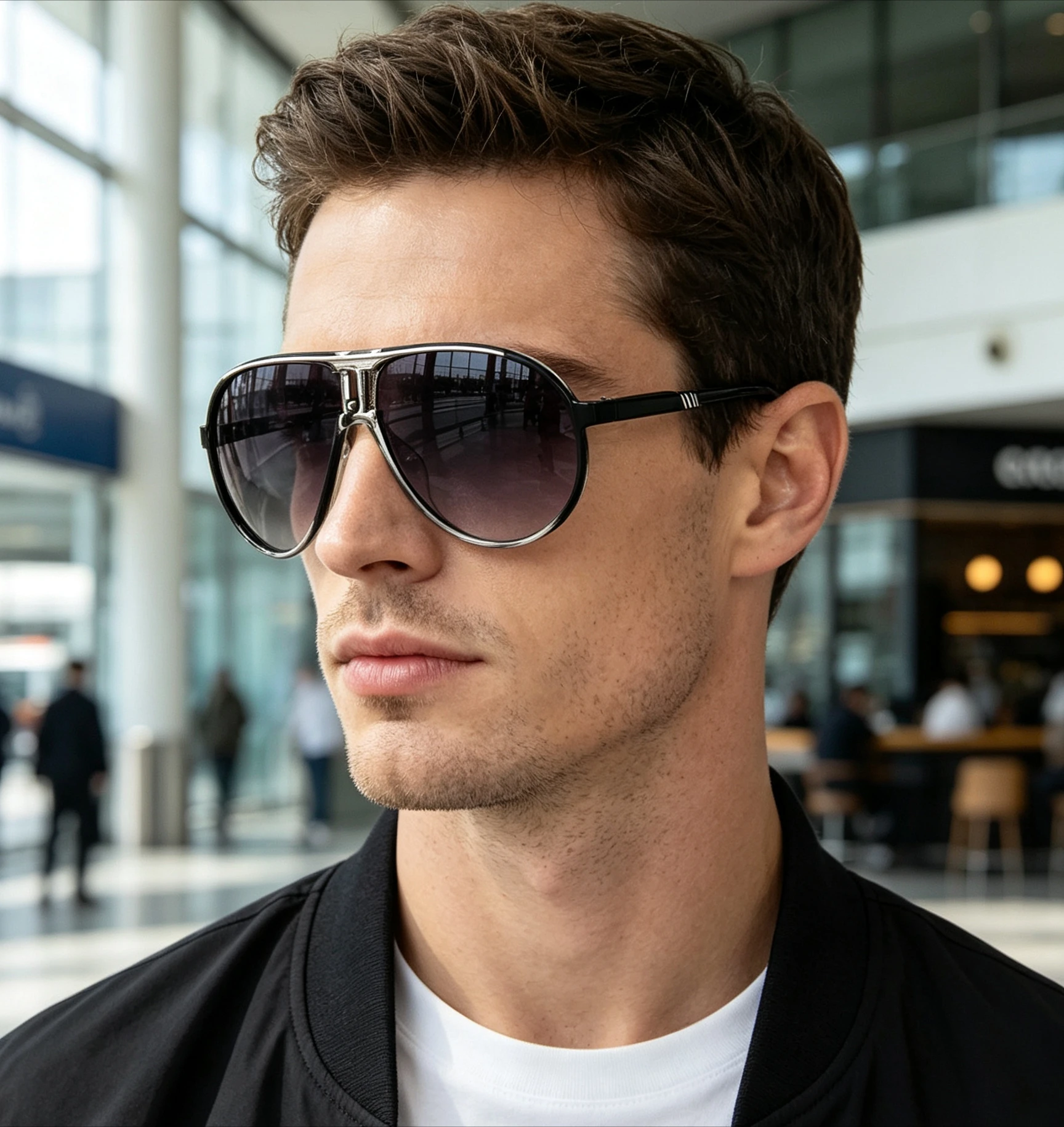 2026 2026 New Model Unisex Oversized Aviator Sunglasses UV400 Gradient Lens Double Bridge Sun Glasses For Driving Travel Outdoor - Aliexpress Deal