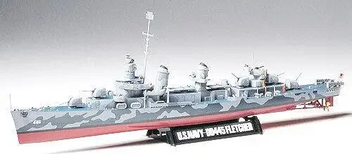 Tamiya 78012 1/350 US Navy WWII Fletcher Class Destroyer Scale Plastic Model Kit