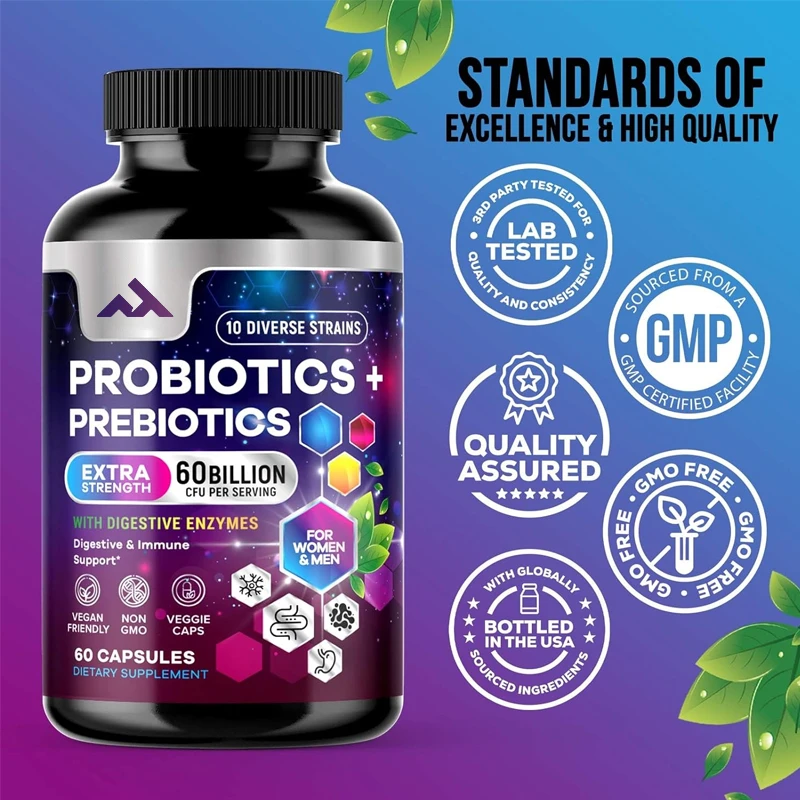 

Daily Probiotics and Probiotic Supplements - Probiotics and Probiotics for Digestive and Immune Health Support