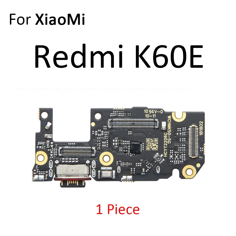 Charging Port Connector Board Parts Flex Cable With Mic For Xiaomi Redmi K50 Gaming K50i K60 K60E K70 K70E Pro Ultra 5G