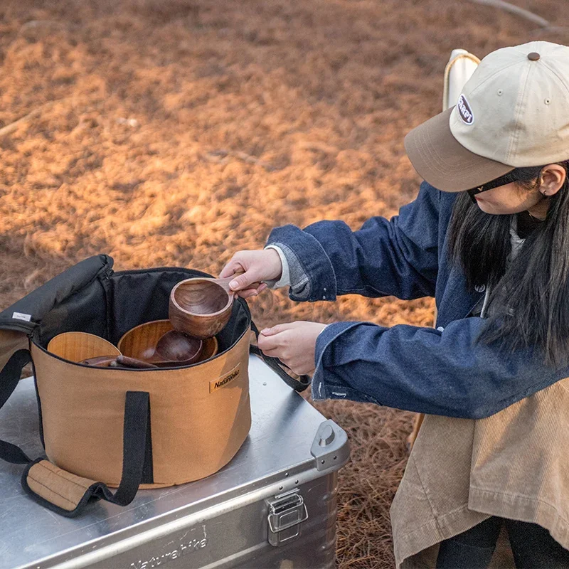 Camping Camping Storage Box Barrel-Shaped Travel & Outdoor Equipment Storage Bag Accessories Ditty Bag