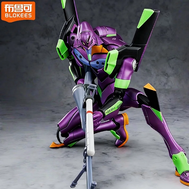 ブロックキーズ 組み立てブロック 新世紀エヴァンゲリオン EVANGELION-01EVA-TVアニメキャラクター 可動モデル 組み立ておもちゃ コレクション ギフト