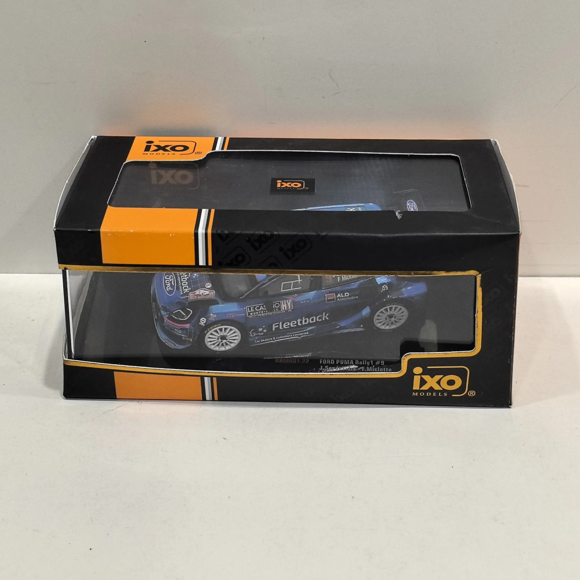 Литой под давлением IXO масштаб 1/43 FORD PUMA # Модель легкосплавного автомобиля Ford Racing 9 2023.