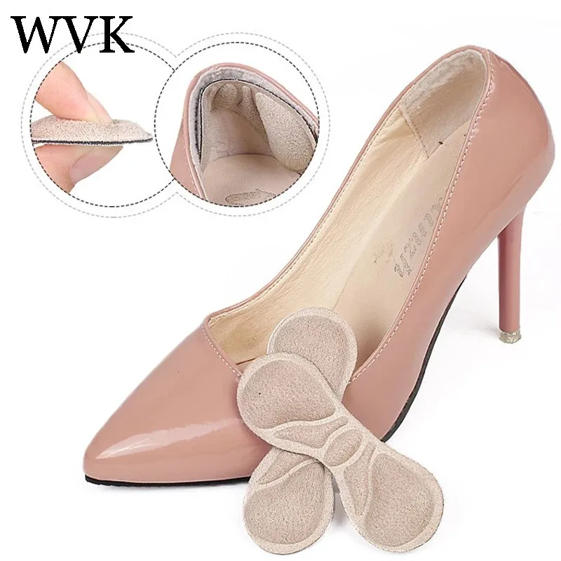 

1 pair High-heeled Shoes Heel protection pad Comfortable non slip padding Protector for pain relief Foot care insert insole