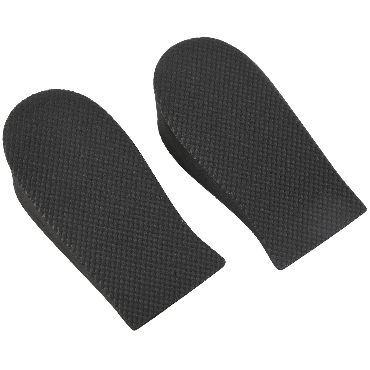 แผ่นเสริมความสูงแผ่นรองรองเท้าสีดำ1.5 "2ชิ้น