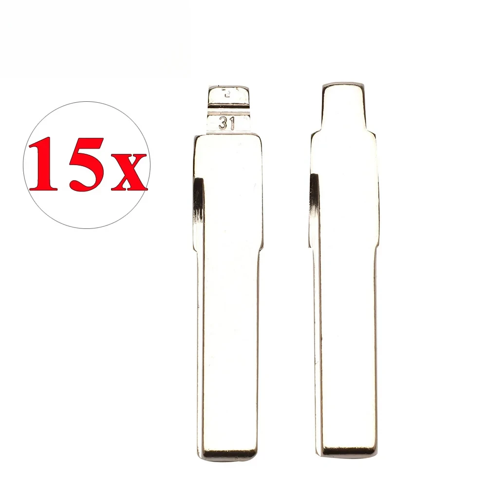 

15 шт./лот HAA откидной пульт дистанционного ключа автомобиля для AUDI Fit VW PASSAT BORA SEAT SKODA # Ключевое лезвие HU66 31