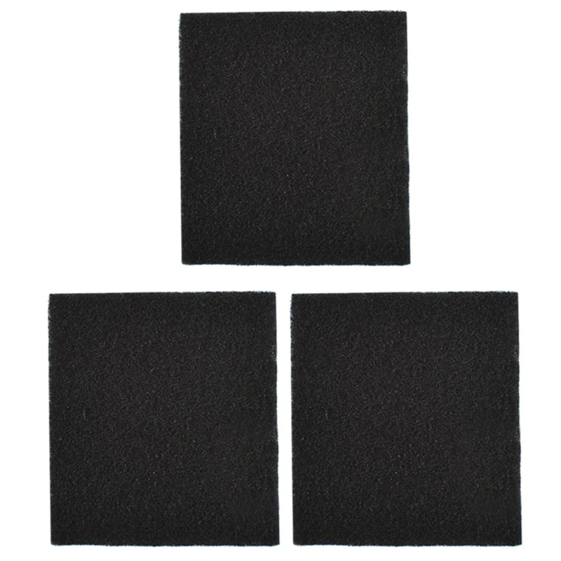 Carbon Infused Filter Pads Sponge Filter Foam Sheet for Pet for Cat Litter Boxes