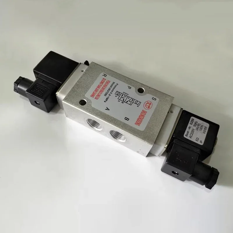 2637050 2637050 ف 2637050 ب 2637250 2637250 F 2-Position 5-Way صمام الملف اللولبي