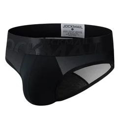 Jockmail-Sous-vêtements sexy pour hommes, slip en coton, taille basse, en filet de dentelle, short d'été respirant, callogging, bien-être