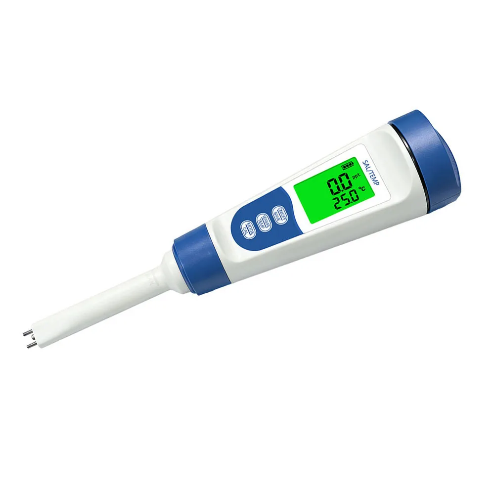 KS01 Digital Salinity Meter with Temperature Compensation for Water Salinity Monitoring in Food Processing and Aquaculture