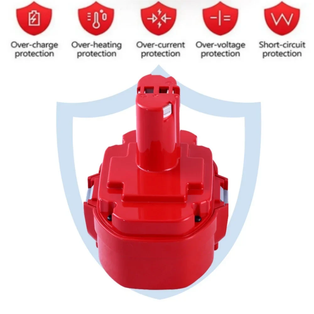 18V 4800mAh 1834 PA18 بطارية قابلة للشحن لماكيتا 1822 1823 1834 1835 192827-3 822 PA18 5620DWA 5036DA ML183 6347D #3