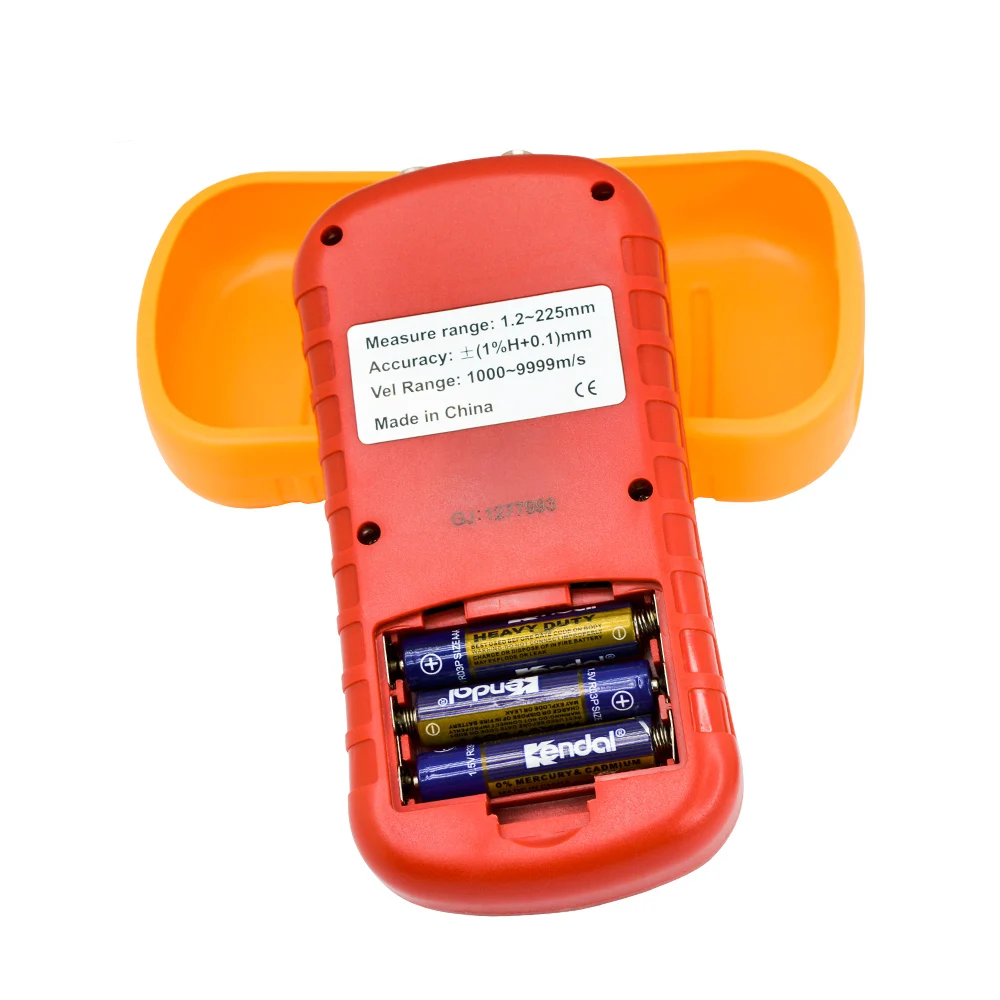 AUT720 Portable Digital Ultrasonic Thickness Gauge Wall Meter Testing Instruments with Durable Metal and Plastic Materials