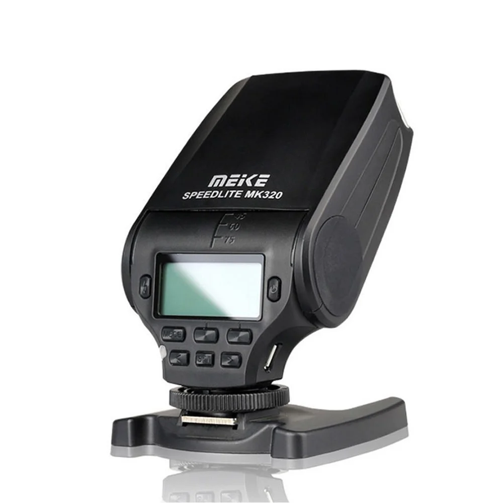 Meike MK-320 TTL Mini Flash Speedlite para Nikon D7000 D7100 D5500 D200 D3200 D300 D500 D610 D700 D750 D800 D810 D850 D3400 D3500