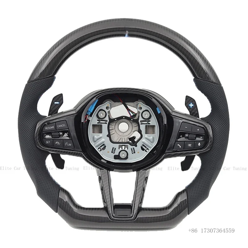 

Carbon Fiber Sport Steering Wheel for BMW G02 G05 G06 G20 G21 G22 G26 G29 G80 G87 F40 F44 I4 118i M440i X3 X4 X5 Car Accessories
