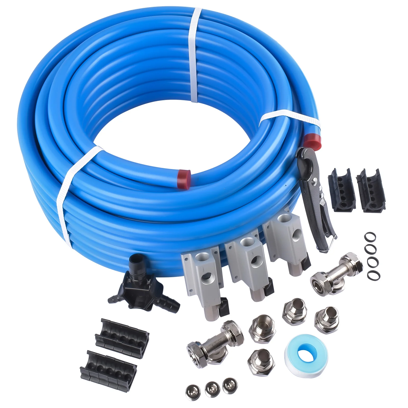 AP02 Compressed Air Line System Master Kit Shop Piping Kit สําหรับ M7500 ระบบ 3/4 นิ้ว