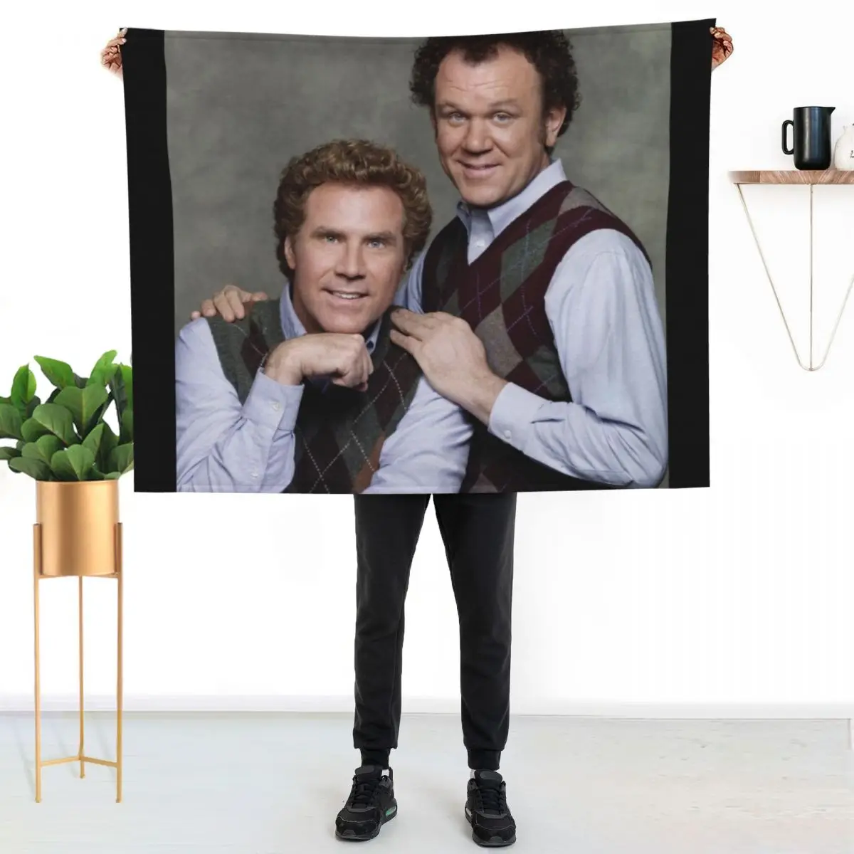 

Step brothers Throw Blanket Warm Accent Blanket for Living Room Decoration