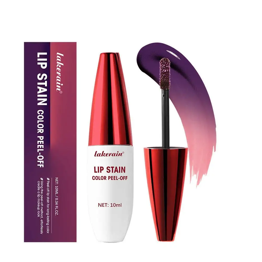 Lip Tattoo Liquid Lipstick Lip Liner Tinted Peel-off Lip Glaze Long Lasting Beauty Lip Woman Makeup Items Waterproof Cosmetics