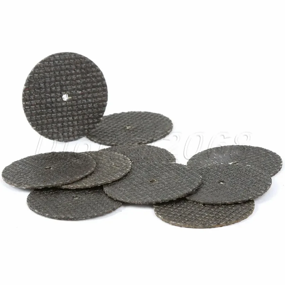 10Pcs 32mm Resin Fiber Metal Cutting Disc Circular Saw Blade Abrasive Cut Off Wheel Cutting Sanding Disc for Grinder Rotary Tool