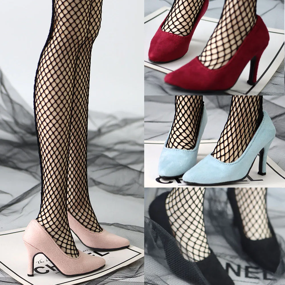 7.5cm mini Toys Doll Shoes 58-60cm 1/3 SD DD Doll Toy Ball Joint Doll Fashion pointed-toe heels Doll Gift