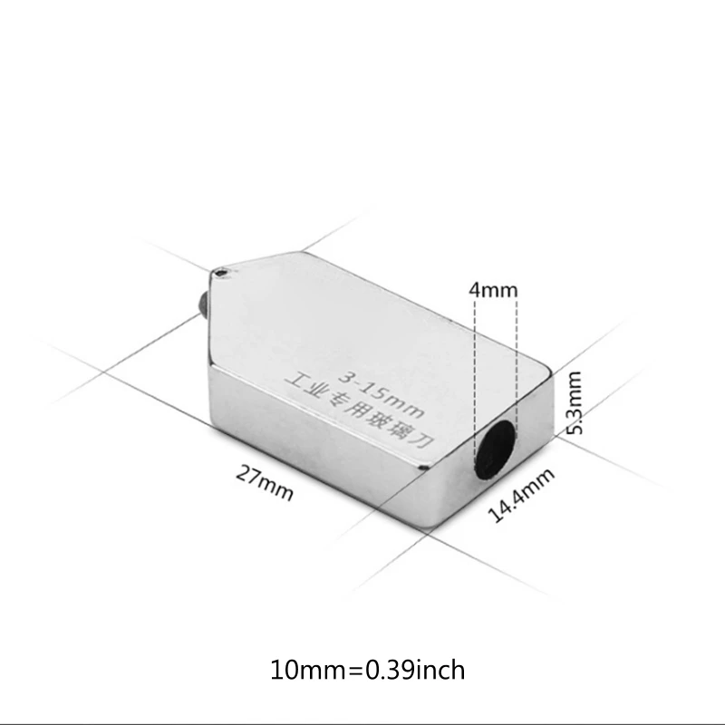 High Hardness Glass Straight Cutting 3-15mm Glass Tile Cutter for Head Replaceme Dropship