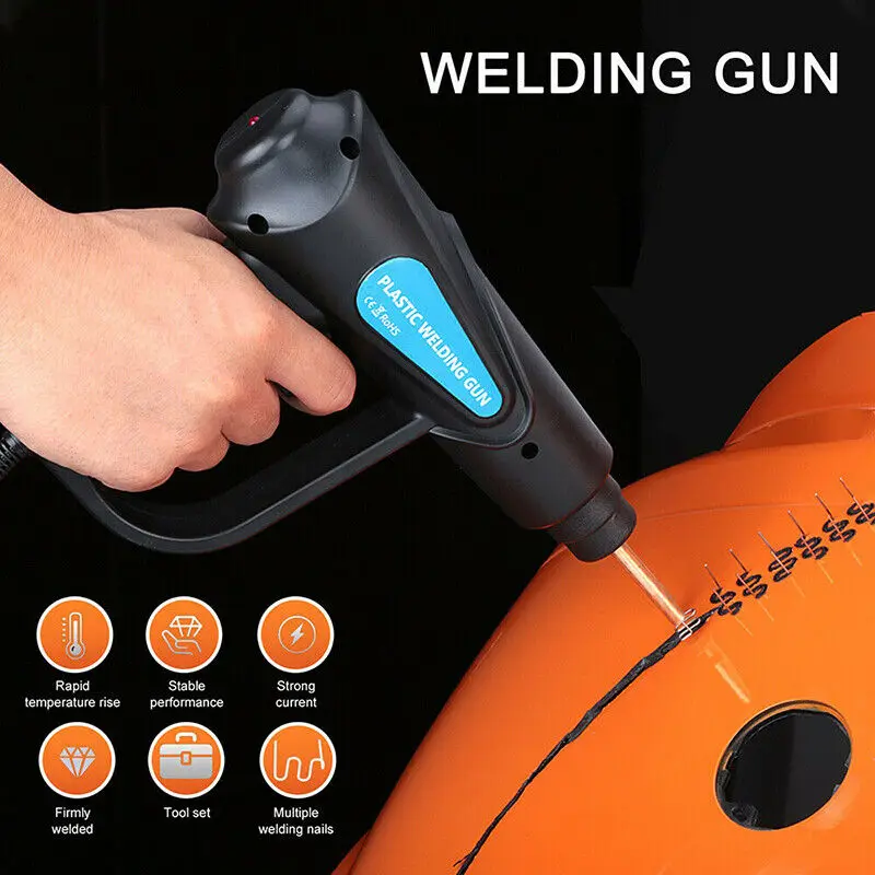 70w Kunststoffs chweiß pistole profession eller Lötkolben für Kunststoffs chweiß gerät Elektro schweißen Auto PVC Stoßstange Reparatur werkzeug Kit