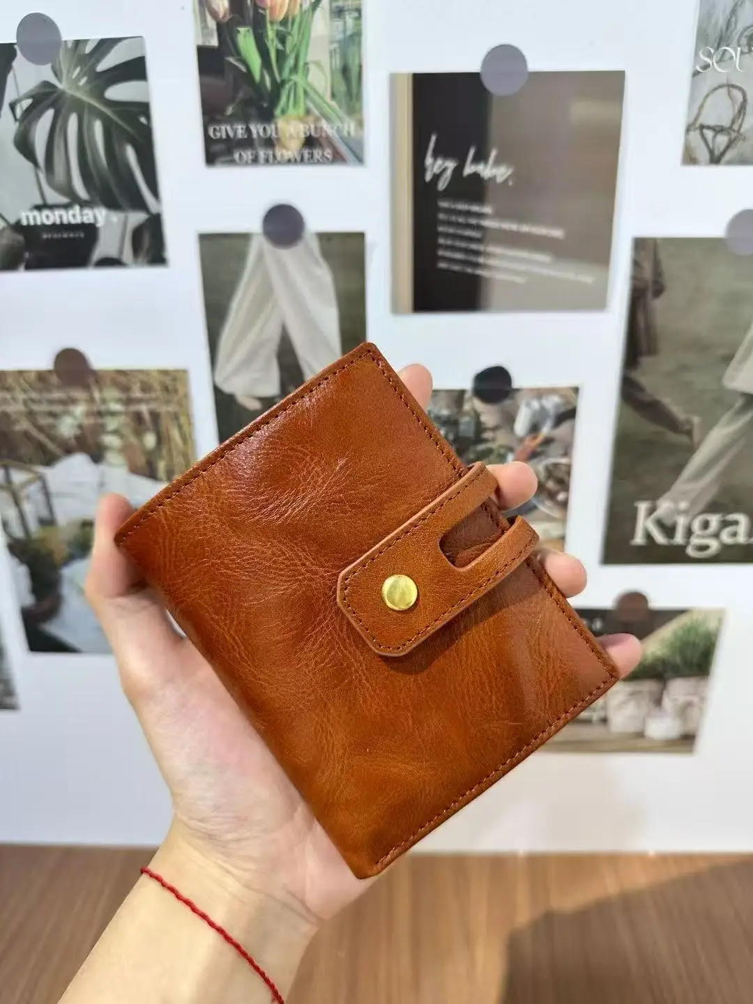 2026-new-casual-retro-top-layer-cowhide-handmade-short-wallet-unisex-leather-card-holder-vintage-style-pure-color-polyester-l