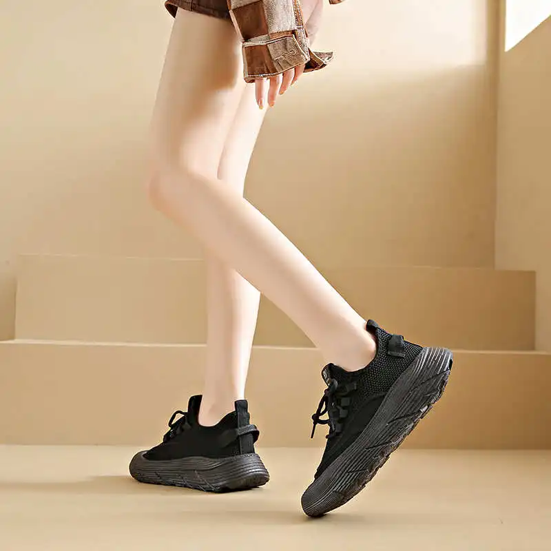 

Thick Sole Road Tennis Women Shoes Beige Sneakers Summer Hiking Boots Sport Snaeker Losfers Sabot Luxery Sport Besket