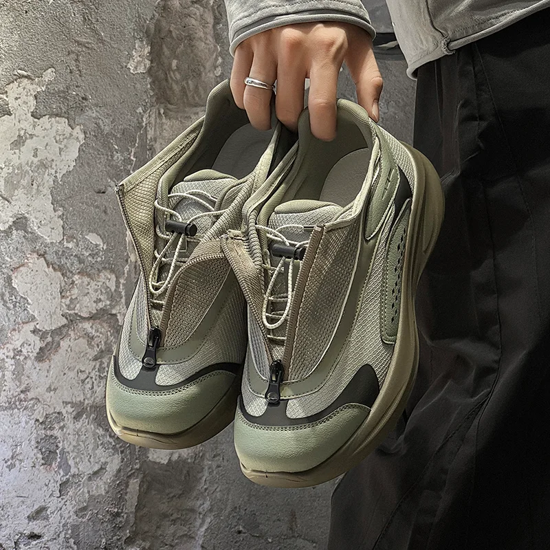 2025 Designer Brand Luxury Men's Walking Shoes Women's Sneakers Thick Bottom Hiking Women's Sneakers Flat Casual Sneakers