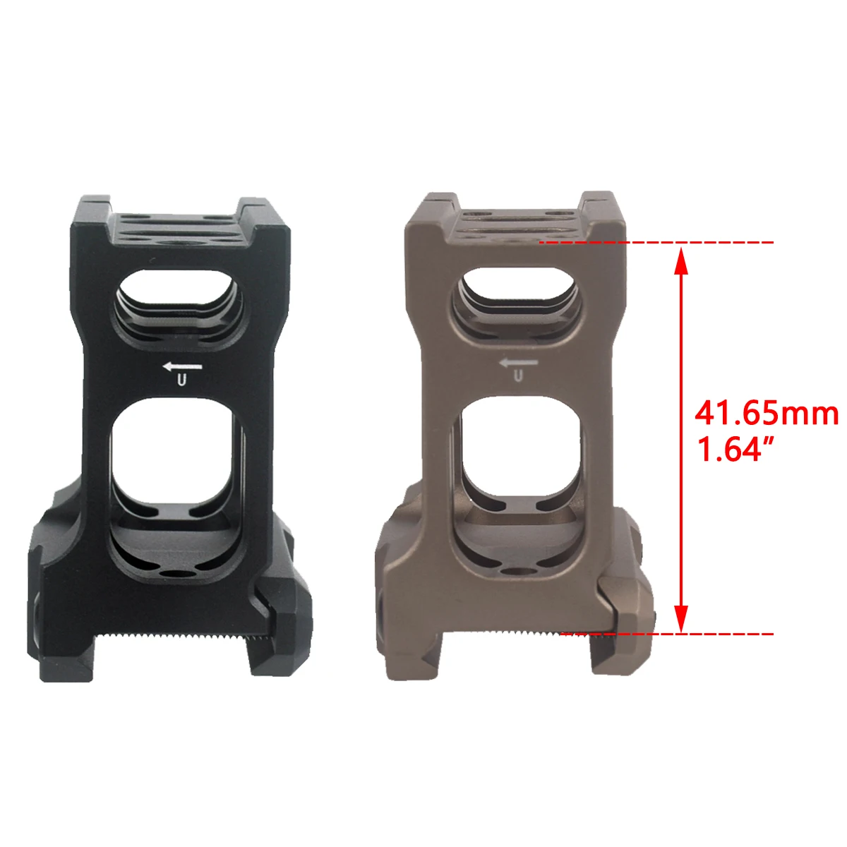 الوحدة التكتيكية سريع الناهض جبل مع حلقة العالمي T01 T02 R5 ريد دوت قوس الملحقات الوحدة Riflescope جبل مع الشعار